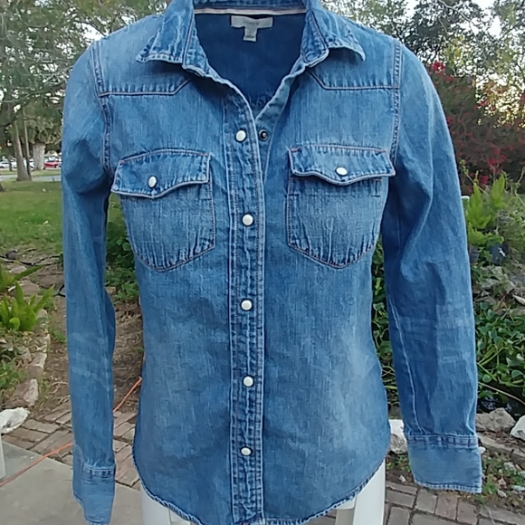 denim shirt j crew